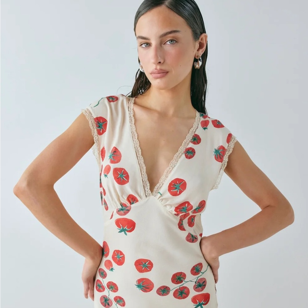VINTAGE LOVER BIAS CUT MAXI DRESS ROMA